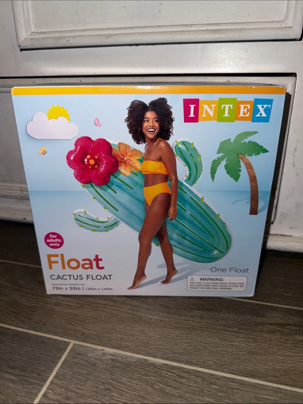 Intex Cactus Pool Float New in Box 73x55 inch